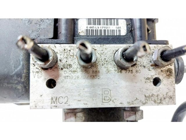 Jednotka ABS 0265230881, 9674677580   Peugeot 5008 2011