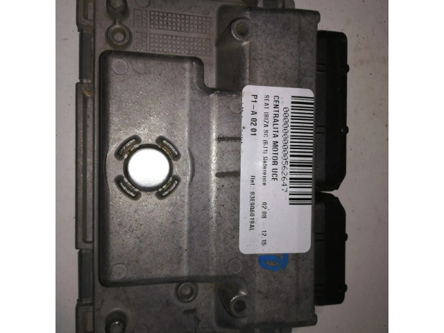 Řídící jednotka 03E906019AL, 5WA11022   Seat Ibiza IV (6J,6P) 2008