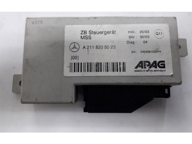 Блок управления A2118205026, A2118205026   Mercedes-Benz E AMG W211