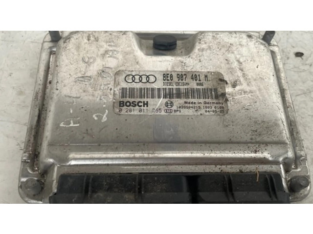 Блок управления двигателя 8E0907401M, 1039S04219   Audi A4 S4 B6 8E 8H