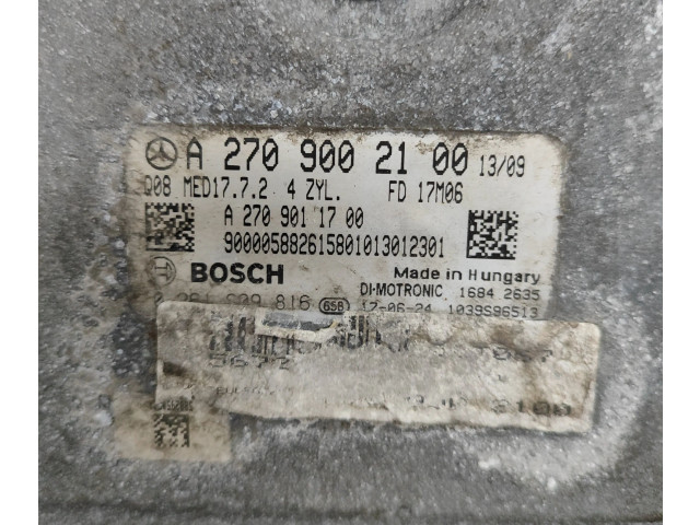 Řídící jednotka A2709002100, A2709011700   Mercedes-Benz CLA C117 X117 W117 2017