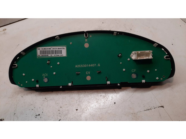 Панель приборов 9646465480, 110080221004   Peugeot 407       