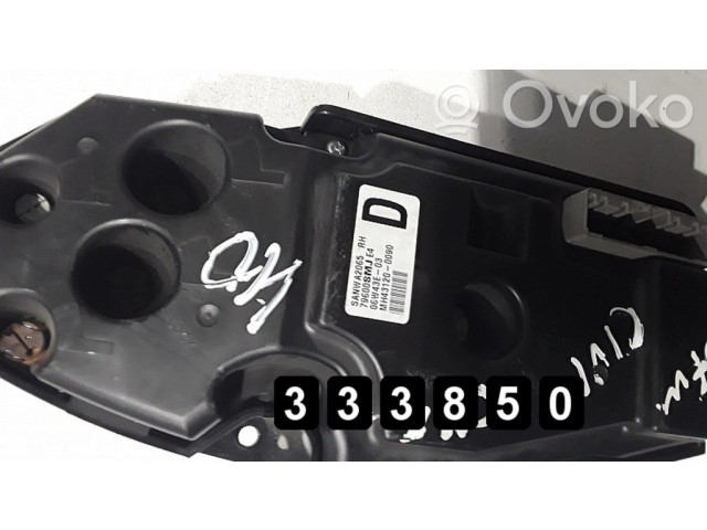 Блок управления климат-контролем 79600smje4   Honda Civic