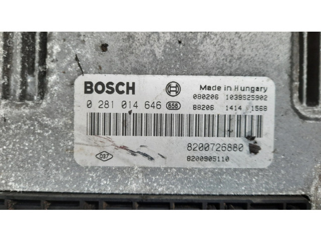 Řídící jednotka 0281014646   Renault Laguna III 2008