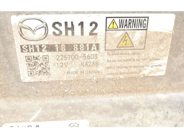 Zpětné zrcátko  Mazda 3 III 2014  SH1218881A, 2757005603  