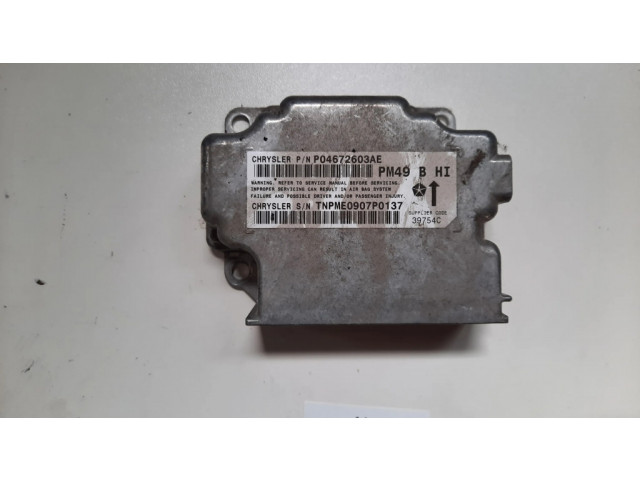 Блок подушек безопасности P04672603AE   Dodge Caliber