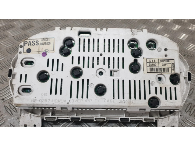 Панель приборов HR0291008, 78100G011   Honda Civic       