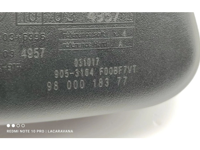 Zpětné zrcátko  Peugeot 308 SW  2009  9800018377  