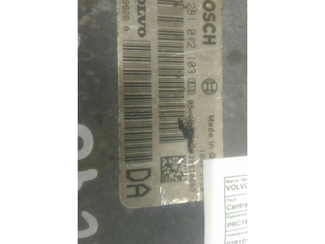 Řídící jednotka 0281012103, 30729826A   Volvo XC90 2006