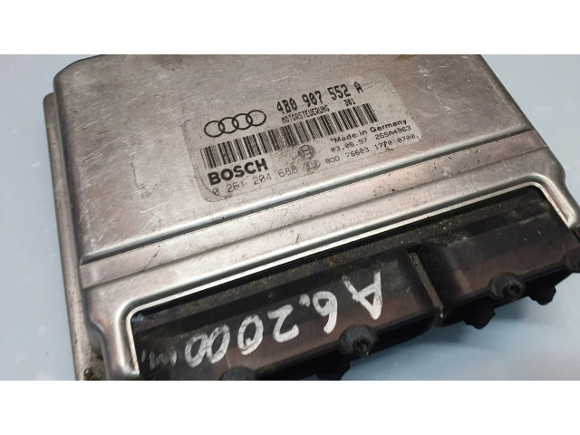 Блок управления двигателя 4B0907552A, 0261204688   Audi A6 S6 C5 4B