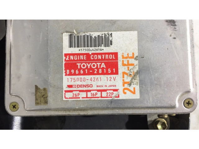 Блок управления климат-контролем 8966128151, 175000426112   Toyota Previa (XR30, XR40) II