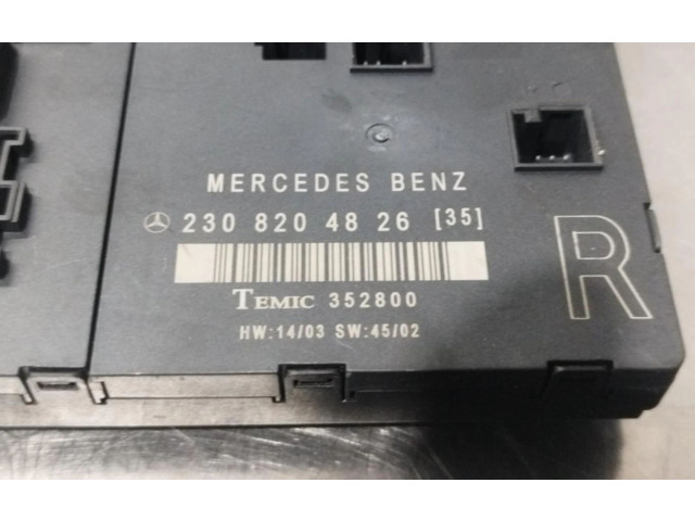 Řídící jednotka 2308204826   Mercedes-Benz SL R230 