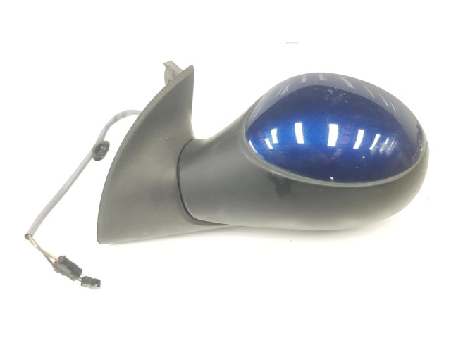 Zpětné zrcátko  levé Peugeot 1007 2006  8153WQ, COLORAZULOSCUROKPL  