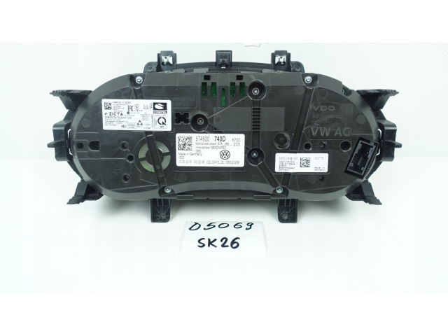 Панель приборов 5TA920740D, 5TA920740D   Volkswagen Touran III       