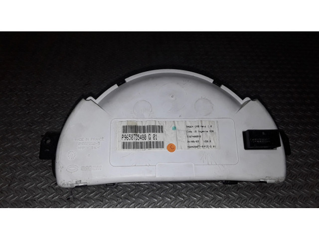 Панель приборов P9650735480G   Citroen C3       