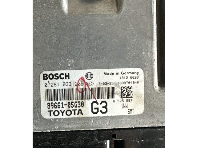 Řídící jednotka 8966105G30, 8575537   Toyota Avensis T270 2017