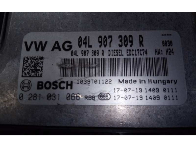 Řídící jednotka 04L907309R, 0281031066   Volkswagen Passat Alltrack 2018