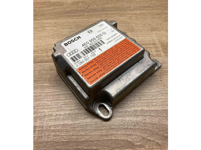 Блок подушек безопасности 4E0959655G, 0285001705   Audi A8 S8 D3 4E