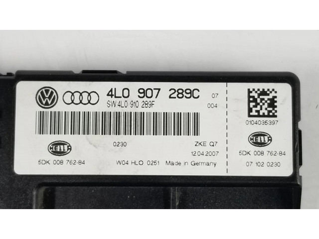 Блок управления 4L0907289C, 4L0910289F   Audi Q7 4M