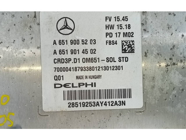 Řídící jednotka A6519005203, A6519014502   Mercedes-Benz C W205 2017