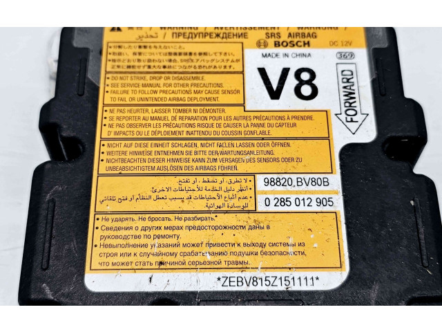Блок подушек безопасности 98820BV80B   Nissan Juke I F15