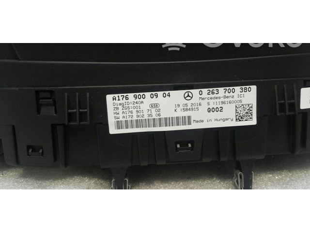Přístrojová deska  Mercedes-Benz A W176 2016 A1769000904  
