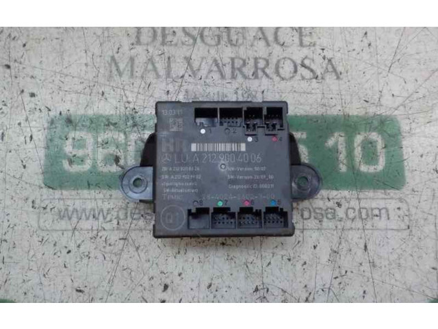 Блок комфорта A2129004206, A2129004006   Mercedes-Benz GLK (X204)   