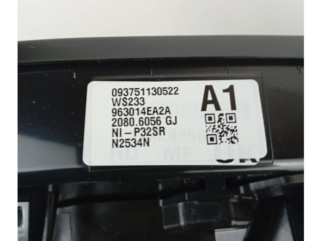 Zpětné zrcátko  Nissan Qashqai 2015  963014EA2A, 093751130522  