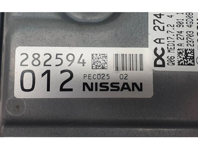 Řídící jednotka A2749001500   Infiniti Q50 2015