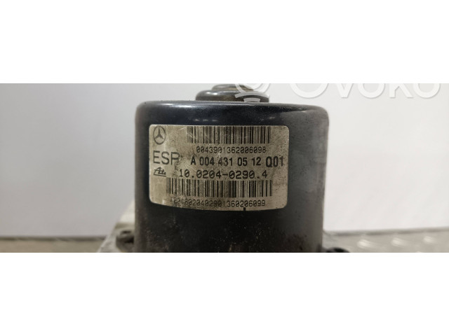 Jednotka ABS A2035451632, 10094715133   Mercedes-Benz C W203 2001