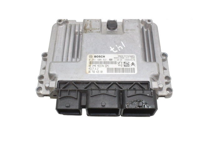 Блок управления двигателя 9676643580, 0261S06621   Peugeot RCZ