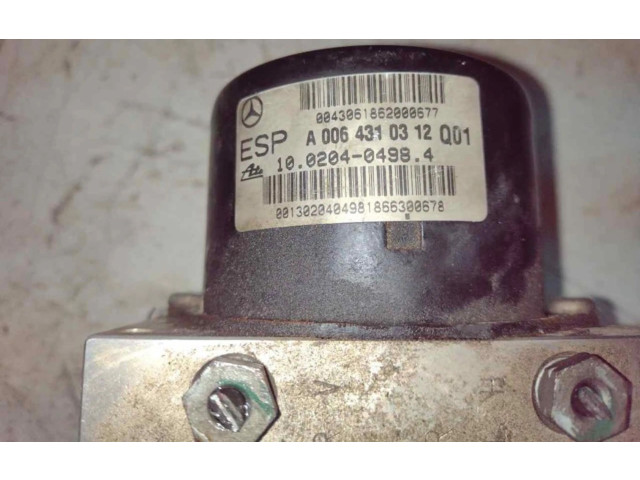 Jednotka ABS A0365454032   Mercedes-Benz C W203 