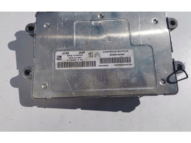 Řídící jednotka 21585681-5A0, 21585681-5A0 9661582980 9655883280   Peugeot 1007 2007