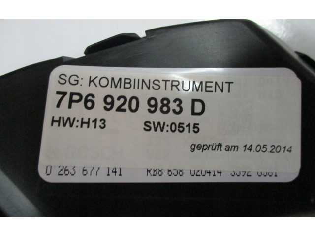 Панель приборов 7P6920983D   Volkswagen Touareg II       
