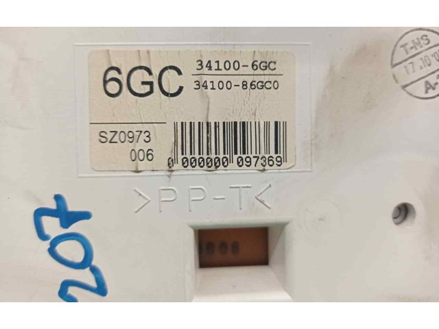 Přístrojová deska  Suzuki Ignis 2004 3410086GC0, 341006GC  