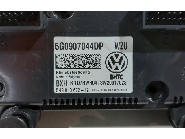 Блок управления климат-контролем 5G0907044DP, 5G0907044DP   Volkswagen PASSAT B8 USA