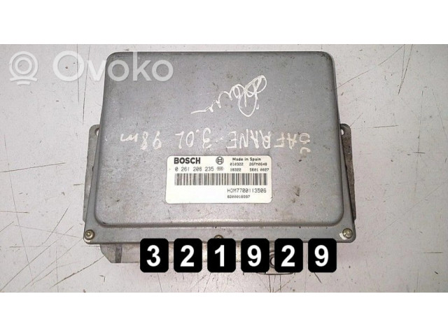Řídící jednotka 0261206235   Renault Safrane 1998