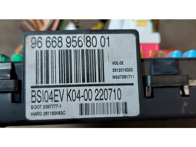 Řídící jednotka 9666319580, 9667123380   Citroen C4 Grand Picasso 2010