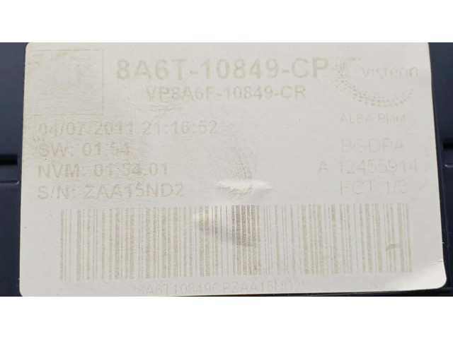 Панель приборов 8A6T10849CP, VP8A6F10894BC   Ford Fiesta       