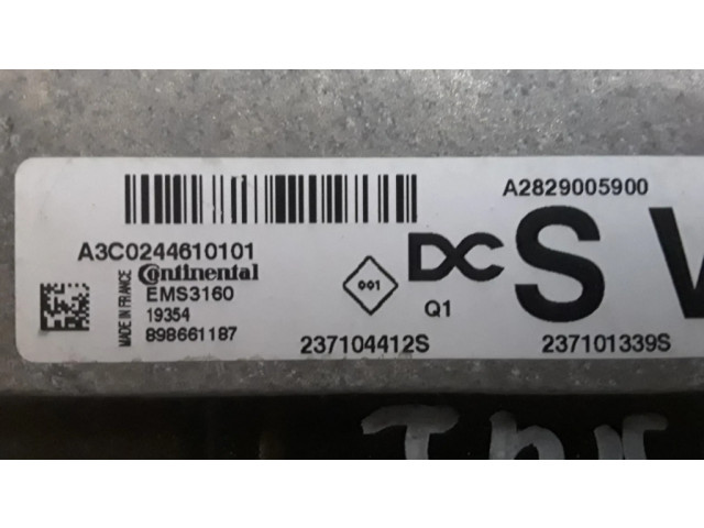 Блок управления двигателя A3C0244610101   Renault Kadjar