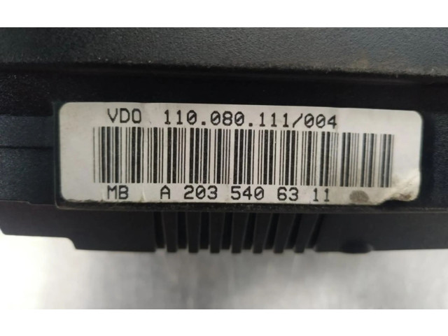 Přístrojová deska  Mercedes-Benz C W203  2035406311Q07  