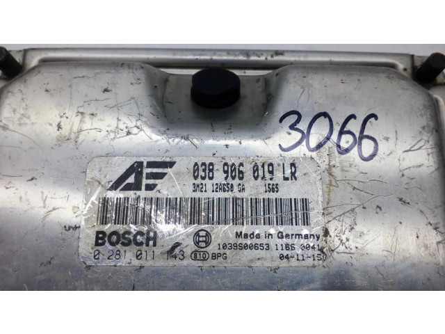 Блок управления двигателя 038906019LR, 0281011143   Ford Galaxy
