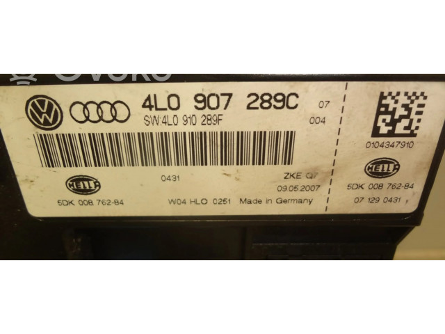 Блок комфорта 5DK008762-84, 4L0907289C   Audi Q7 4L   