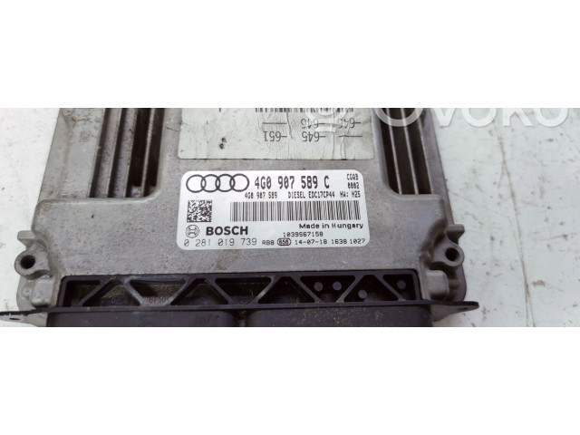 Řídící jednotka 4G0907589C   Audi A6 S6 C7 4G 2014