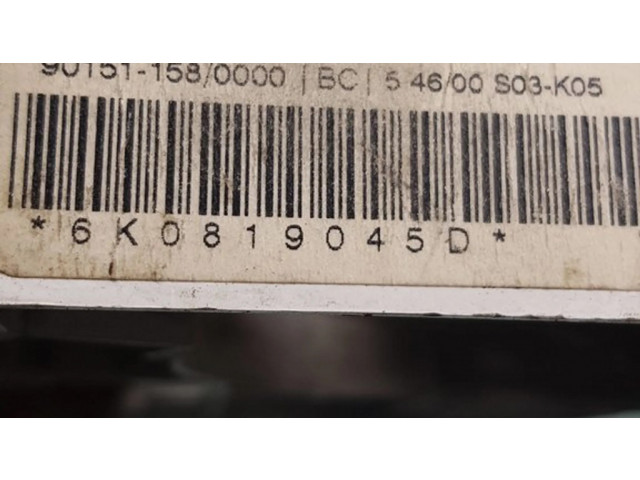 Блок управления климат-контролем 6K0819045D, 810780073F00   Seat Cordoba (6K)