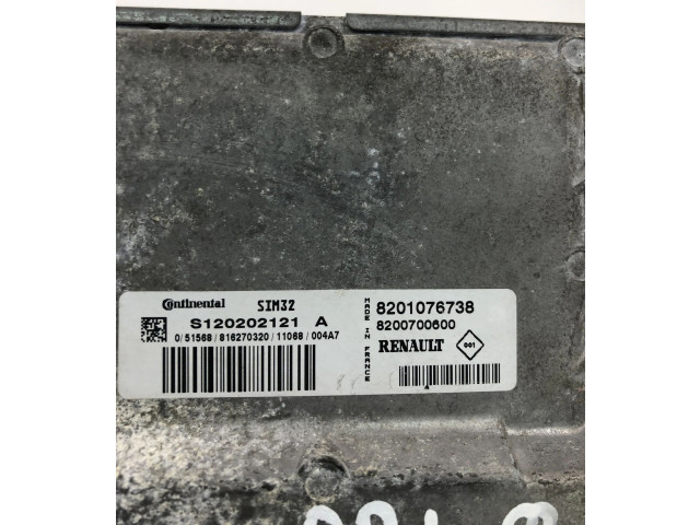 Řídící jednotka 8201076738, S120202121A   Renault Twingo II 2013