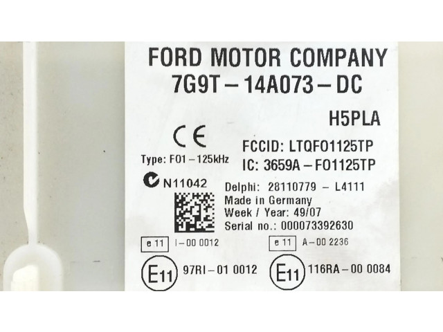 Блок предохранителей 7G9T14A073DC   Ford Mondeo MK IV    