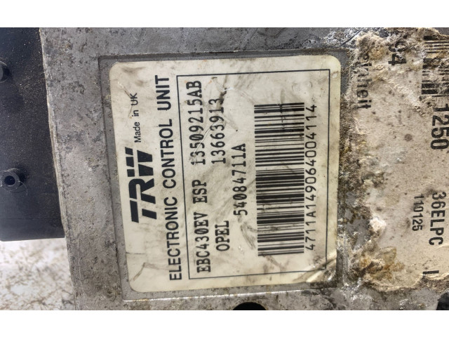 Блок АБС 13509215AB, 13663913   Opel  Signum  2003 - 2008 года