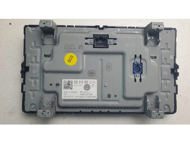 Дисплей    5G6919605C, VWZ6ZJV0570228   Volkswagen Golf VII