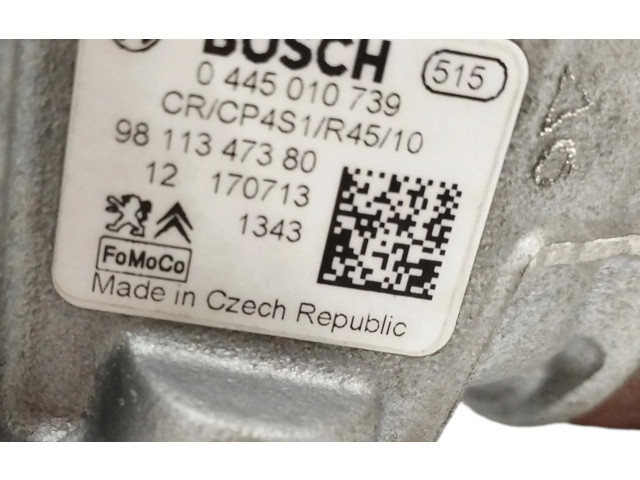 Vstřikovací čerpadlo 9811347380, 0445010739   Peugeot 208    BH02 